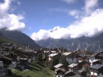 Archiv Foto Webcam Grächen: Ferienwohnungen Soldanella 09:00