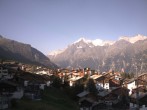 Archiv Foto Webcam Grächen: Ferienwohnungen Soldanella 07:00