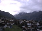 Archiv Foto Webcam Grächen: Ferienwohnungen Soldanella 17:00