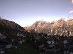 Archiv Foto Webcam Grächen: Ferienwohnungen Soldanella 08:00