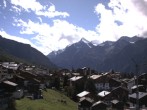 Archiv Foto Webcam Grächen: Ferienwohnungen Soldanella 13:00