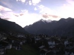 Archiv Foto Webcam Grächen: Ferienwohnungen Soldanella 17:00