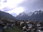 Archiv Foto Webcam Grächen: Ferienwohnungen Soldanella 09:00