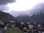 Archiv Foto Webcam Grächen: Ferienwohnungen Soldanella 15:00
