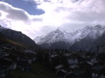 Archiv Foto Webcam Grächen: Ferienwohnungen Soldanella 11:00