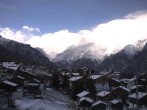 Archived image Webcam Grächen - Chalet Soldanella 08:00