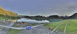 Archiv Foto Webcam Engelberg: Panoramablick auf den Trübsee 05:00