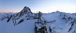 Archived image Webcam Sölden - Tiefenbach Glacier View Top Station 15:00