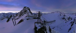 Archived image Webcam Sölden - Tiefenbach Glacier View Top Station 05:00