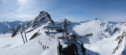 Archiv Foto Webcam Sölden - Tiefenbachgletscher Berg 09:00