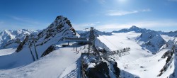 Archiv Foto Webcam Sölden - Tiefenbachgletscher Berg 13:00