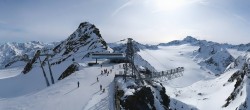 Archiv Foto Webcam Sölden - Tiefenbachgletscher Berg 13:00