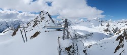 Archiv Foto Webcam Sölden - Tiefenbachgletscher Berg 09:00