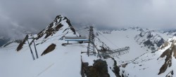 Archived image Webcam Sölden - Tiefenbach Glacier View Top Station 09:00