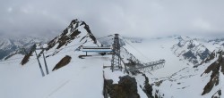 Archived image Webcam Sölden - Tiefenbach Glacier View Top Station 13:00