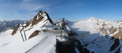 Archived image Webcam Sölden - Tiefenbach Glacier View Top Station 01:00