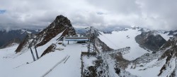 Archiv Foto Webcam Sölden - Tiefenbachgletscher Berg 13:00