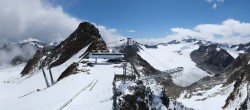 Archiv Foto Webcam Sölden - Tiefenbachgletscher Berg 13:00
