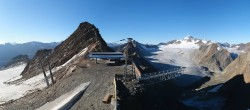 Archiv Foto Webcam Sölden - Tiefenbachgletscher Berg 08:00