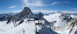 Archiv Foto Webcam Sölden - Tiefenbachgletscher Berg 11:00