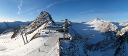Archiv Foto Webcam Sölden - Tiefenbachgletscher Berg 07:00