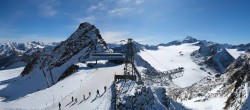 Archiv Foto Webcam Sölden - Tiefenbachgletscher Berg 13:00