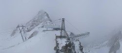 Archiv Foto Webcam Sölden - Tiefenbachgletscher Berg 09:00