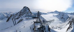 Archiv Foto Webcam Sölden - Tiefenbachgletscher Berg 13:00