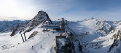 Archiv Foto Webcam Sölden - Tiefenbachgletscher Berg 07:00
