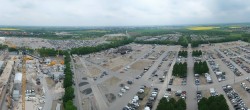 Archiv Foto Webcam München: Messeturm Riem (Messestadt Ost) 09:00