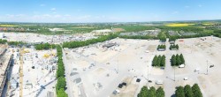Archiv Foto Webcam München: Messeturm Riem (Messestadt Ost) 13:00