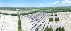 Archiv Foto Webcam München: Messeturm Riem (Messestadt Ost) 13:00