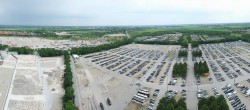 Archiv Foto Webcam München: Messeturm Riem (Messestadt Ost) 09:00