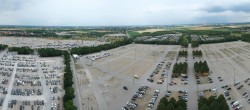 Archiv Foto Webcam München: Messeturm Riem (Messestadt Ost) 13:00