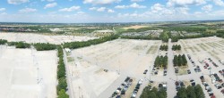 Archiv Foto Webcam München: Messeturm Riem (Messestadt Ost) 13:00