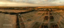 Archiv Foto Webcam München: Messeturm Riem (Messestadt Ost) 19:00