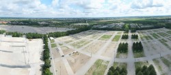 Archiv Foto Webcam München: Messeturm Riem (Messestadt Ost) 09:00