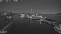 Archiv Foto Webcam Schwielowsee: Marina Ferch 23:00
