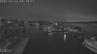 Archiv Foto Webcam Schwielowsee: Marina Ferch 23:00