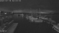 Archiv Foto Webcam Schwielowsee: Marina Ferch 01:00