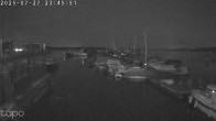 Archiv Foto Webcam Schwielowsee: Marina Ferch 23:00