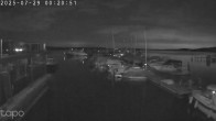 Archiv Foto Webcam Schwielowsee: Marina Ferch 23:00