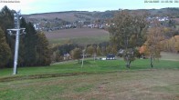 Archiv Foto Webcam Lössnitz: Skilift Mittelstation 13:00