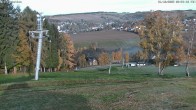 Archiv Foto Webcam Lössnitz: Skilift Mittelstation 07:00