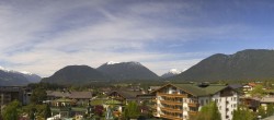 Archived image Webcam Alpenresort Schwarz at Mieming Plateau 09:00