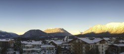 Archiv Foto Webcam Alpenresort Schwarz: Mieminger Plateau 07:00