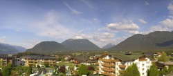 Archived image Webcam Alpenresort Schwarz at Mieming Plateau 07:00