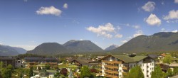 Archiv Foto Webcam Alpenresort Schwarz: Mieminger Plateau 09:00