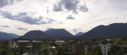Archiv Foto Webcam Alpenresort Schwarz: Mieminger Plateau 15:00