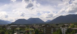 Archiv Foto Webcam Alpenresort Schwarz: Mieminger Plateau 13:00